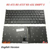 Laptop English Keyboard For ACER R5-471 R5-471T R5-431 SWIFT 5 Notebook Replacement layout Keyboard