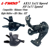 LTWOO A5 2:1 1X9 9 Speed Derailleurs Trigger Groupset Shifter Lever 9 Speed Rear Derailleur Switches Compatible Part Accessories