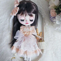 blythe doll clothes OB22 OB24 Azone Doll Dress Blythe Doll Fashion Set Dress Up Doll Toy Elegant Cute Accessories Girl Gifts