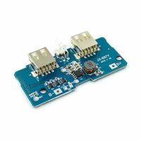 5V 2A Power Bank Charger Module Charging Circuit Board Step Up Boost Power Supply Module 2A Dual USB Output 1A Input