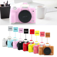 Ốp Máy Ảnh Cao Su EOS M50 II, Chất Liệu Silicon Mềm, Thích Hợp Cho Canon EOS M50, Thiết Kế Đầy Màu S