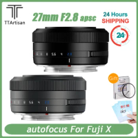 TTArtisan 27mm F2.8 autofocus Camera Lens APS-C For Sony Nikon Fujifilm X Mount Like X-T30 II XT4 XT3 X-Pro3 X-Pro2 X-T2 XH1 XT1