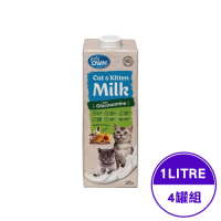 澳洲pets OWN Milk寵物專屬牛奶-幼貓、貓咪專用 1LITRE/33.8FL.OZ(4入組)