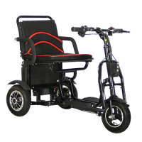 Kaiyang KY160-D electric bicycle three wheel scooter foldable elderly heavy duty 3 wheeled mobility