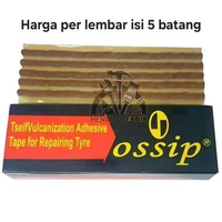 ISI TUBELESS OSSIP REFILL KARET TAMBAL BAN TUBELESS ISI 5 PCS CACING CUBLES ANTI BOCOR BAN MOBIL MOT