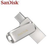 SanDisk USB 3. Type-C Pen Drive Dual OTG USB DDDC4 Flash Memory Drive Max 150MB/s 1TB 512GB 256GB 128GB 32GB Metal U Disk