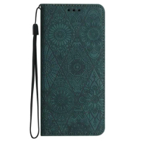 Phone Case For Poco M6 Pro X3 Nfc M4 M5s Premium Flip Case Emboss Wallet Book Holder Xiaomi Poco X6 Pro X4 X 3 M3 Mi Poko M 6 C5