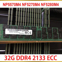1 Pcs Server Memory RAM For Inspur 32GB 32G DDR4 2133 ECC NP5570M4 NF5270M4 NF5280M4