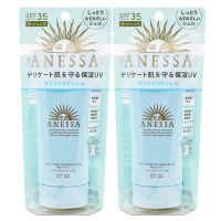 SHISEIDO資生堂 安耐曬 水寶貝 敏感肌高效防曬凝膠N SPF35 PA+++ 90g*2
