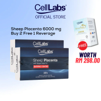 CellLabs Sheep Placenta 6000mg x2 Free 1 Reverage NMN (worth RM298)