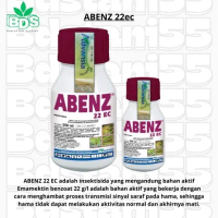 ABENZ 22 EC Insektisida dengan Bahan Aktif Emamektin Benzoat 22 g/l untuk Menghambat Hama Tanaman