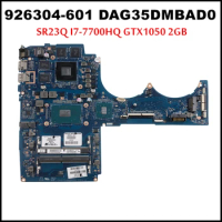 Wholesale 926304-601 for HP Omen 15-CB Series Laptop mainboard DAG75AMBAD0 SR32Q I7-7700HQ GTX1050 2GB DDR4 board 100% Tested