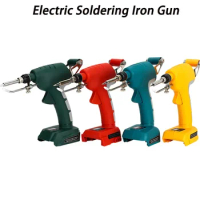 Automatically Send Tin Electric Soldering Iron Gun Fast Welding Tools for Makita/Bosch/Dewalt/Milwaukee 18V 20V Li-ion Battery