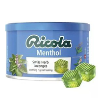 瑞士進口Ricola利口樂香草潤喉生果糖檸檬味/薄荷味/黑加侖/原味 網紅 小紅書  爆款 東莞倉現貨直發