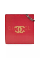 Chanel 二手香奈兒乙烯基全息CC肩背包