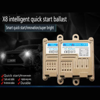 Professional Grade 12V 55W X8 Fast Start Stabilizer Ballast for Car HID Xenon Lights