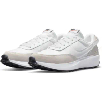 【NIKE 耐吉】慢跑鞋 女鞋 運動鞋 緩震 WMNS WAFFLE DEBUT 白 DH9523-100