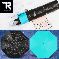 【TDN】超輕量星空降溫秒收傘黑膠加大反向傘自動收折傘晴雨傘B7433_蒂芬藍