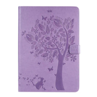 Cats and trees printing Case for iPad mini 6 2021 Splice cover for iPad mini 2345 Shell Stand Holder for mini 6 Cover