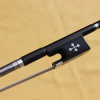 Carbon fiber violin bow quality violin bow ebony bow frog , 4/4 size violin bow