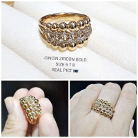 Cincin Model Bulet Rantai - Ring