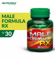 Nutrimax Nutrimax Male Formula RX 30 Tablet untuk Penambah Stamina Vitalitas Kesuburan Pria Hormon Gangguan Sperma