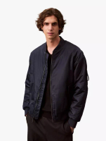 Calvin Klein Calvin Klein - Padded Nylon Bomber Jacket - Sapphire - navy