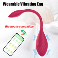 Kegel Ball Wearable Vibrating Egg Panties Vibrator Bluetooth APP Control G Spot Massager 9 Modes Sex Toys for Women Vibrator