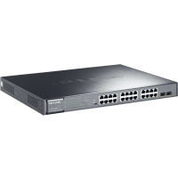 【快速出貨】 免運 網絡交換機 TP-LINK24口全千兆云管理PoE交換機功率375W端口匯聚TL-SG2226PE~優樂悅