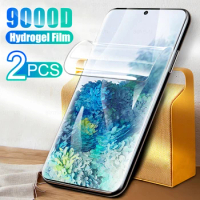 2PCS Hydrogel Films for Samsung Galaxy S20plus S20FE 4G 5G S20ultra S10plus S10E S10lite A10s A10e A20s A20e A20 Soft Full Cover