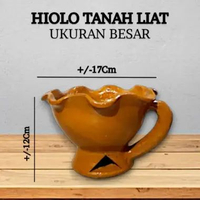 Hiolo Tanah Liat Hiolo Dupa Kerucut Yenpao 1 Pcs