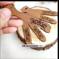 JATACC Zipper Puller Custom Nama KULIT ASLI 100% Garansi Bahan Kulit Sapi Asli 100% Kepala Zipper /