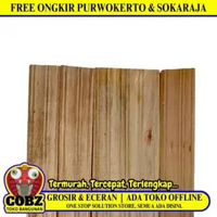 2 CM x 8 CM x 3 CM / NM List Kayu Profil Cermin Pigura Pintu Batang