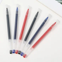 Large-capacity syringe head 0.5mm gel pen student exam professional signature pen school Office stationery prizes wholesale