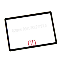 New LCD Screen Window Display (Acrylic) Outer Glass For CANON EOS 6D EOS6D Camera Screen Protector + Tape free shipping