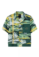 FILA FILA x 3.1 Phillip Lim 男裝滿印棕櫚樹印花前口袋恤衫