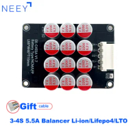 NEEY 5A Balance Li-ion Lifepo4 LTO Lithium Battery Active Equalizer 3S 4S Lifepo4/Lipo Battery Energy Capacitor