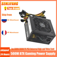 ATX 24Pin 12V PSU With 12CM Double Balling Fan PSU SLF500 For PC 500W 600W 800W Low Noise SLF 500W Gaming Computer Power Supply