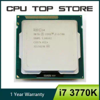 New Intel i7 3770K Quad Core LGA 1155 3.5GHz 8MB Cache With HD Graphic 4000 TDP 77W Desktop CPU