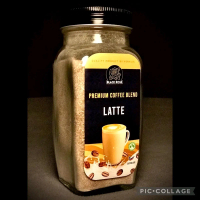 Black Rose Coffee Latte, Instant Coffee Powder, Premium Coffee Blend, Unique Taste