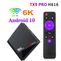 TX9 PRO set top box 4K HD 2.4G&amp;5G WIFI 8+128GB H313 Android 10 TV BOX
