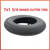 New High Quality 7inch 7x1 3/4Pneumatic Tires inner outer tire,for 7 Inch Electric Wheelchair Front Wheel Accessories