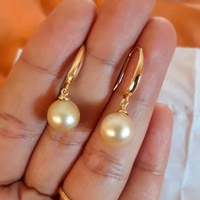 Anting Gantung Mutiara LAUT Gold