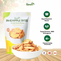Himari Keripik Buah Nanas Kering Cemilan Sehat Snack Halal 100gr Gluten Free