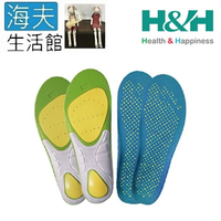 【海夫生活館】H&amp;H南良 遠紅外線塗佈 鞋墊(XS/S/M/L/XL)