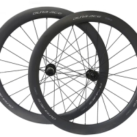 Carbon Disc Road Bike Wheel Clincher Wide 25mm 50mm Ratchet 36T Hub Gravel Center Lock Wheelset Customized Decal 700C