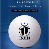 [RonnieW]TUTLE 3 Star Table Tennis Balls for Club Training  Blue 40 MM 2.8±0.3g ABS Material Ping Pong Balls 10/20/30pcs