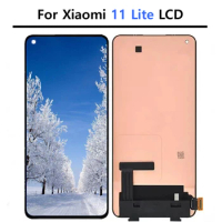 6.55'' Original Display For Xiaomi Mi 11 Lite LCD Touch Screen Digitizer Assembly For Mi 11 Lite 5G M2101K9AG LCD Replacement