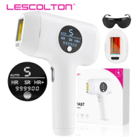 Lescolton IPL Hair Removal 999900 Flashes for Women Men Whole Body Treament Permanent Laser Epilator Home Beauty Device