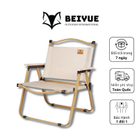 Ghế Gấp Gọn BEIYUE Vải Be  Nhập Khẩu Chính Hãng  Ghế Cafe, Dã Ngoại, Du Lịch  Bảo Hành 60 Ngày
